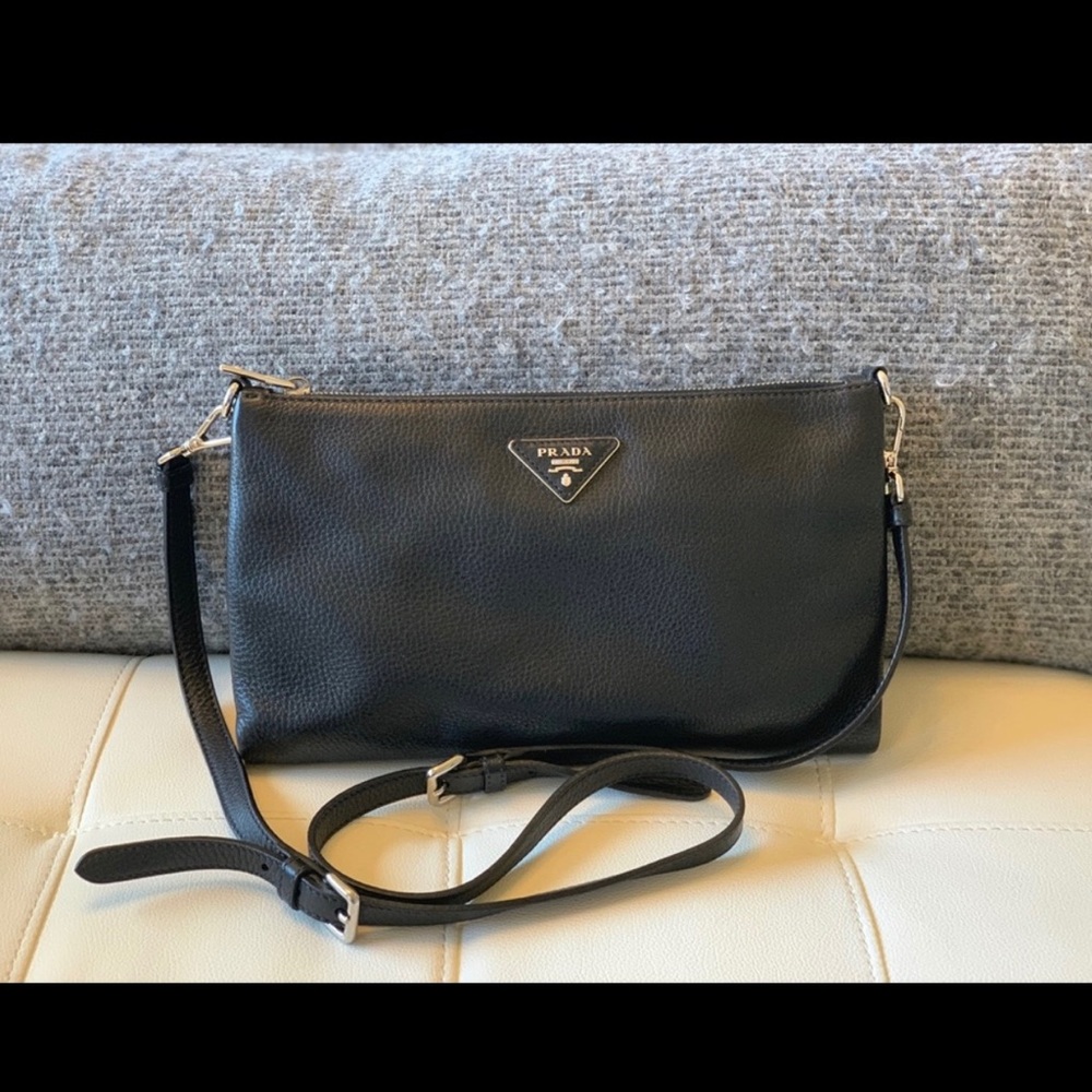 Prada Vitello Daino Crossbody.